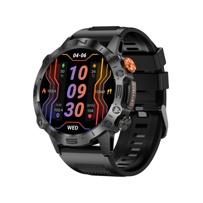 Smartwatch Gravity Czarny 2 Paski GT20-7