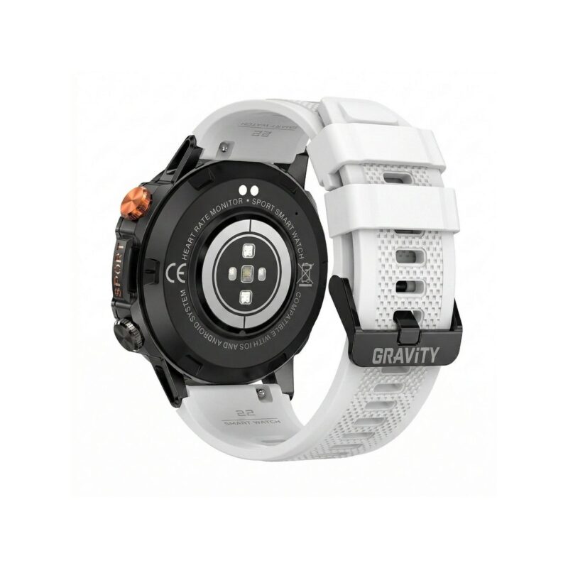 Smartwatch Gravity Czarny 2 Paski GT20-8