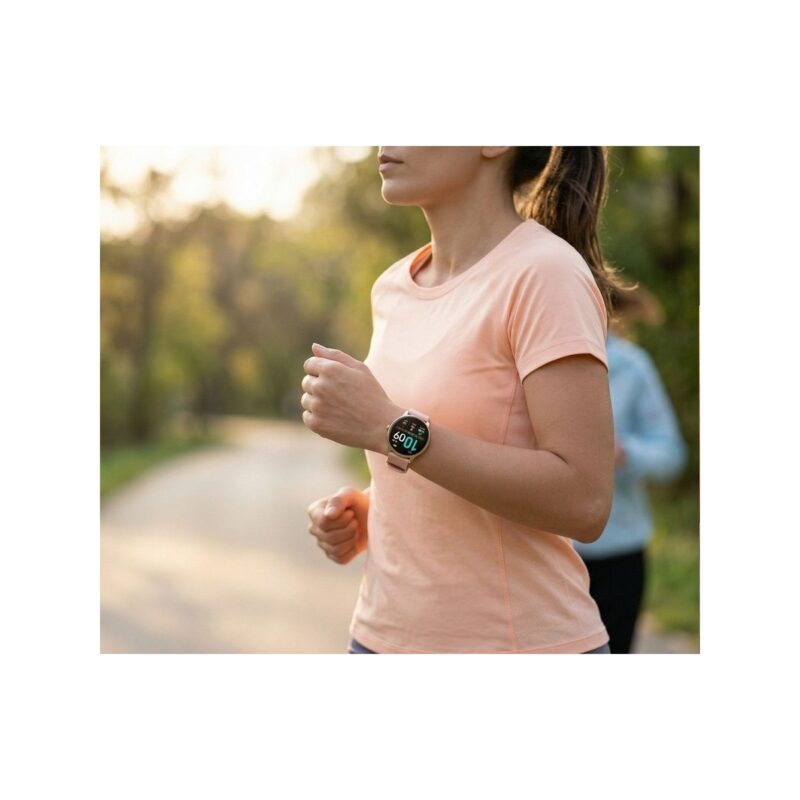 Smartwatch Gravity Złoty Pasek + Bransoleta GT31-1