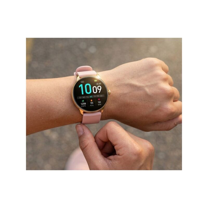 Smartwatch Gravity Złoty Pasek + Bransoleta GT31-1
