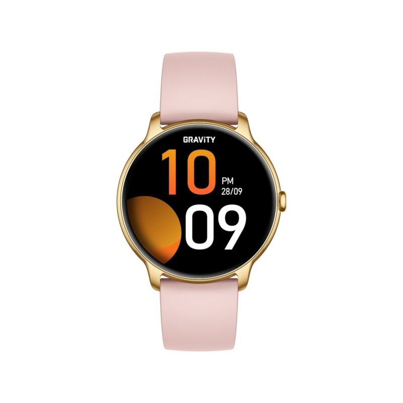 Smartwatch Gravity Złoty Pasek + Bransoleta GT31-1