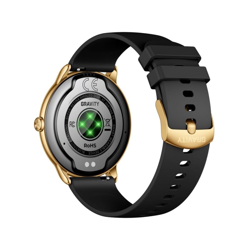 Smartwatch Gravity Złoty Pasek + Bransoleta GT31-2