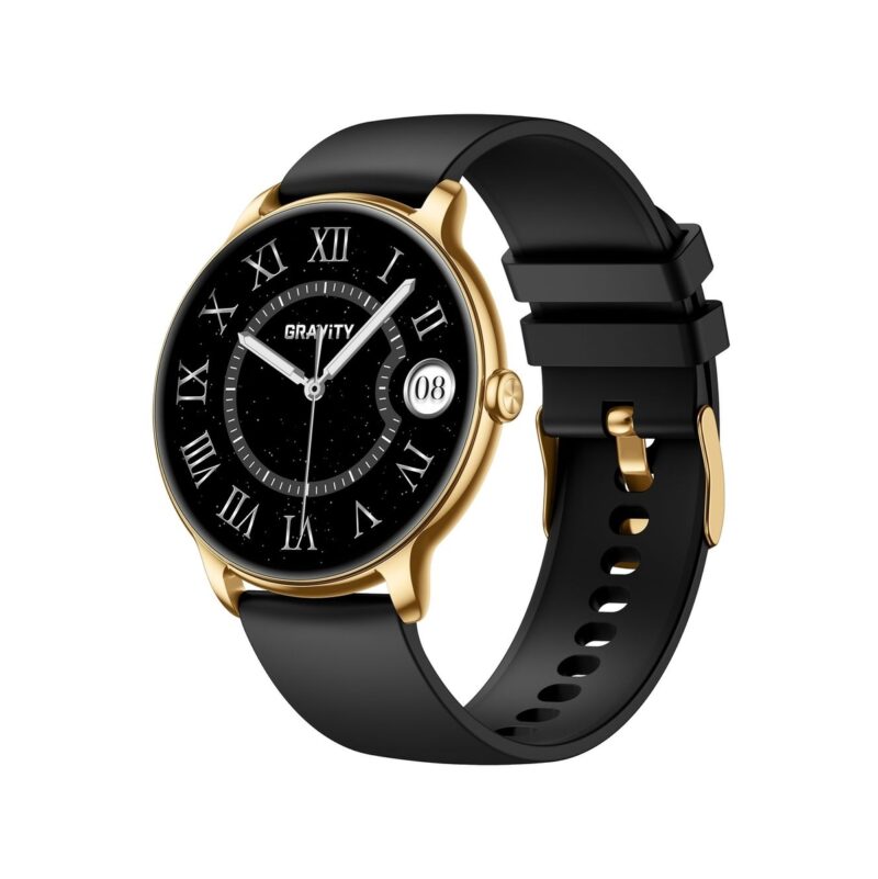 Smartwatch Gravity Złoty Pasek + Bransoleta GT31-2