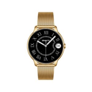Smartwatch Gravity Złoty Pasek + Bransoleta GT31-2