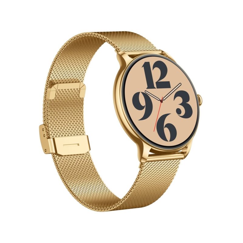 Smartwatch Gravity Złoty Pasek + Bransoleta GT31-2