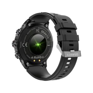 Smartwatch Gravity Czarny Pasek + Bransoleta GT41-1