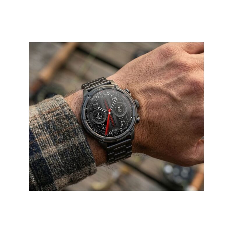 Smartwatch Gravity Czarny Pasek + Bransoleta GT41-1