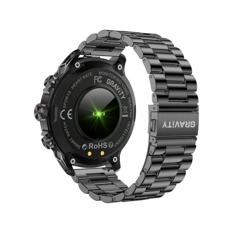 Smartwatch Gravity Czarny Pasek + Bransoleta GT41-2