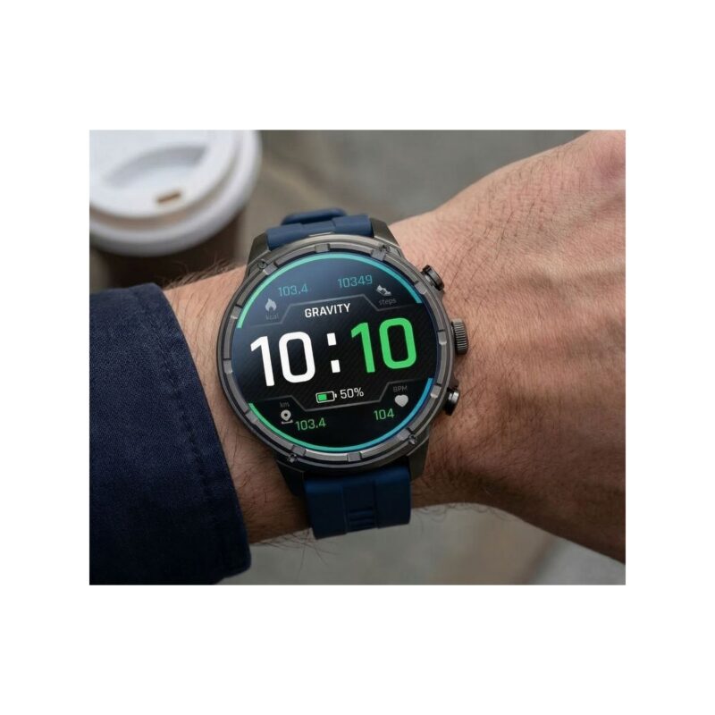 Smartwatch Gravity Czarny Pasek + Bransoleta GT41-2