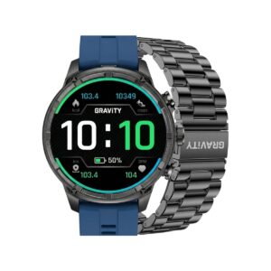 Smartwatch Gravity Czarny Pasek + Bransoleta GT41-2