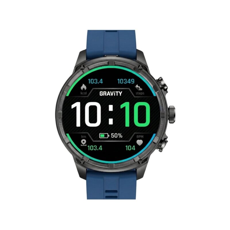 Smartwatch Gravity Czarny Pasek + Bransoleta GT41-2