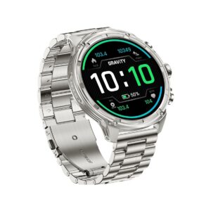 Smartwatch Gravity Srebrny Pasek + Bransoleta GT41-3