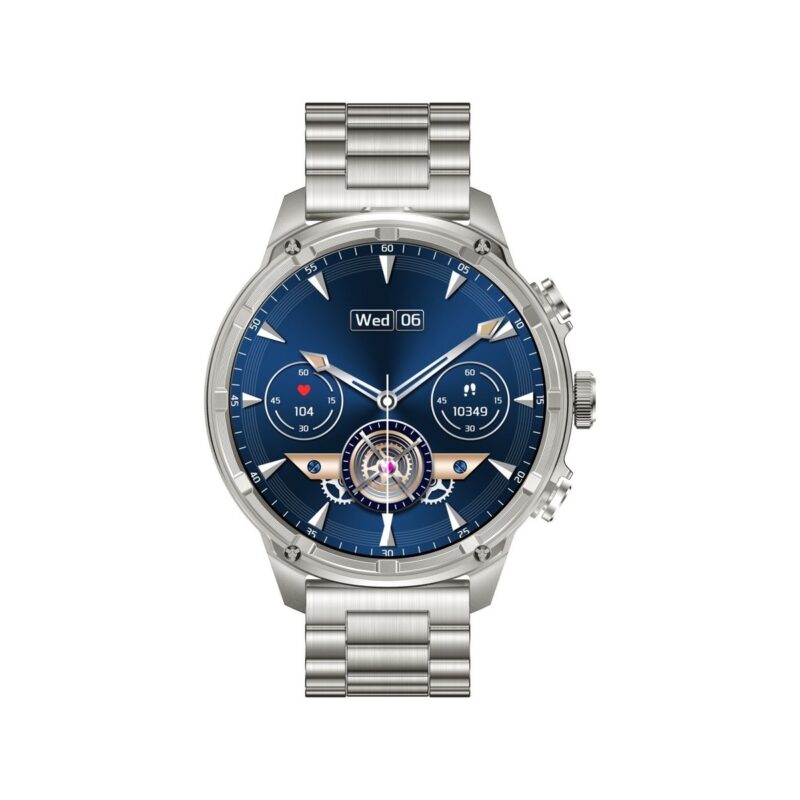 Smartwatch Gravity Srebrny Pasek + Bransoleta GT41-3