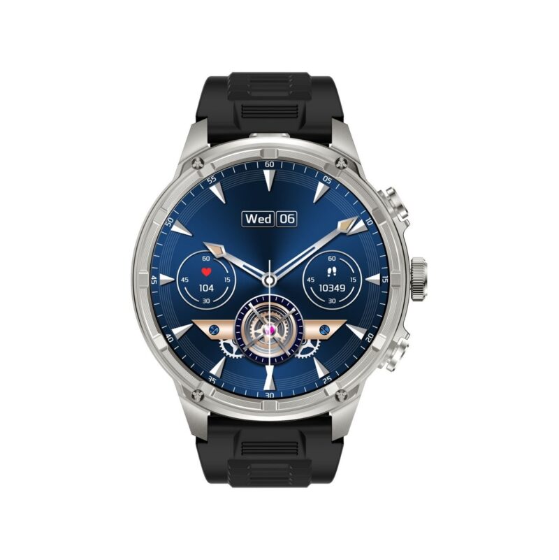 Smartwatch Gravity Srebrny Pasek + Bransoleta GT41-3