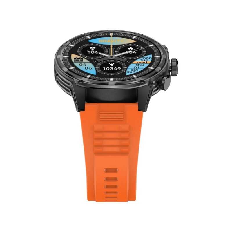 Smartwatch Gravity Czarny Pasek + Bransoleta GT41-4
