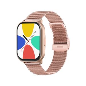 Smartwatch Gravity Różowy Pasek + Bransoleta GT43-1