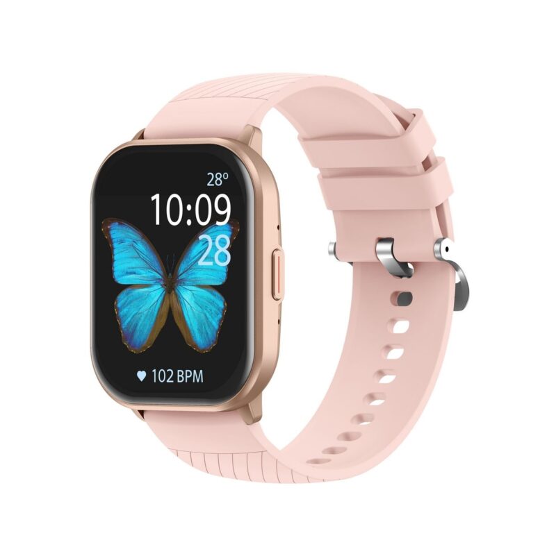 Smartwatch Gravity Różowy Pasek + Bransoleta GT43-1