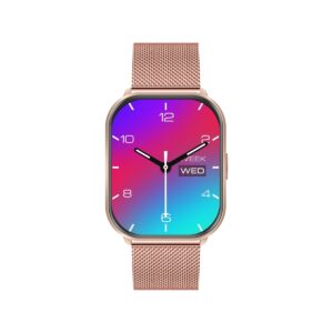 Smartwatch Gravity Różowy Pasek + Bransoleta GT43-1