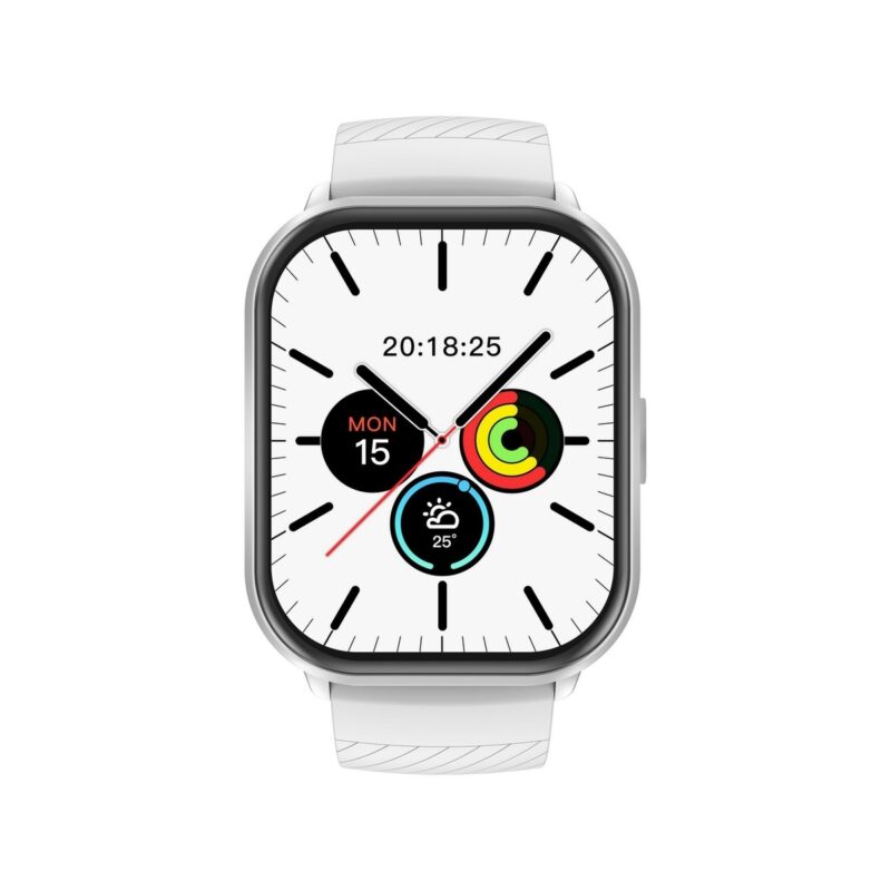 Smartwatch Gravity Srebrny Pasek + Bransoleta GT43-2