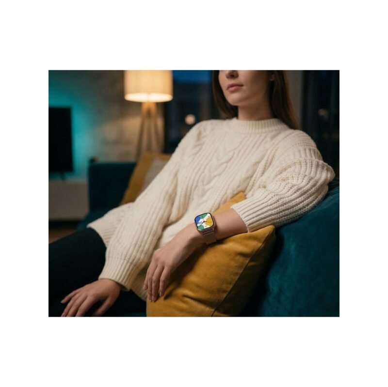 Smartwatch Gravity Różowy Pasek + Bransoleta GT43-4