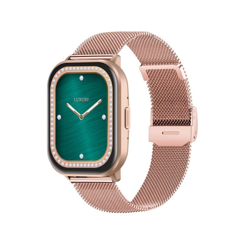 Smartwatch Gravity Różowy Pasek + Bransoleta GT43-4