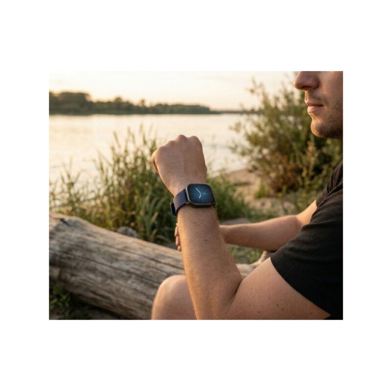 Smartwatch Gravity Czarny Pasek + Bransoleta GT43-5