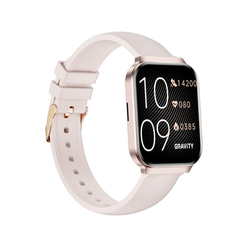 Smartwatch Gravity Różowy 2 Paski GT44-3