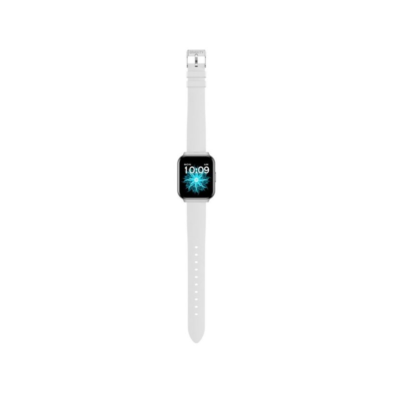 Smartwatch Gravity Srebrny Pasek + Bransoleta GT44-4