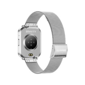 Smartwatch Gravity Srebrny Pasek + Bransoleta GT44-4