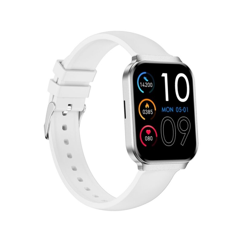 Smartwatch Gravity Srebrny Pasek + Bransoleta GT44-4
