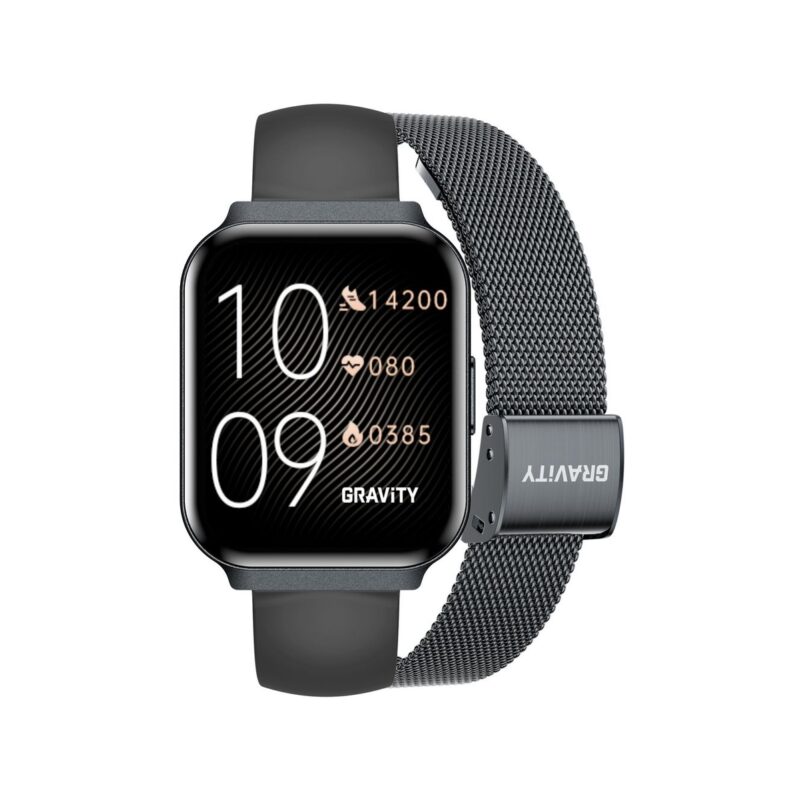 94_02_1_max Smartwatch Gravity Czarny Pasek + Bransoleta GT44-5