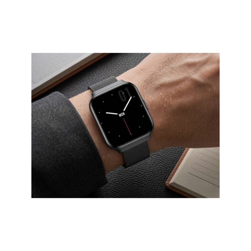 94_02_3_max Smartwatch Gravity Czarny Pasek + Bransoleta GT44-5