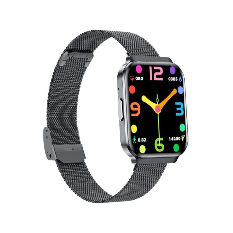 94_02_8_max Smartwatch Gravity Czarny Pasek + Bransoleta GT44-5