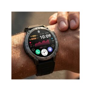 Smartwatch Gravity Czarny Pasek + Bransoleta GT46-1