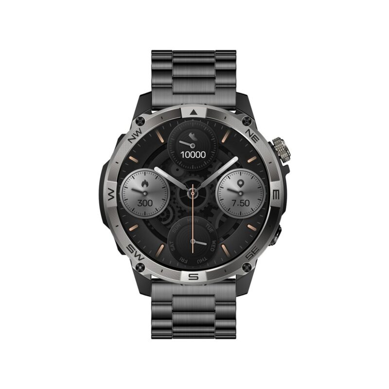 Smartwatch Gravity Czarny Pasek + Bransoleta GT46-1