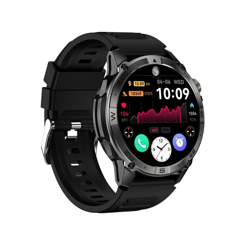 Smartwatch Gravity Czarny Pasek + Bransoleta GT46-1