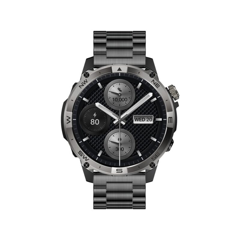 Smartwatch Gravity Czarny Pasek + Bransoleta GT46-2