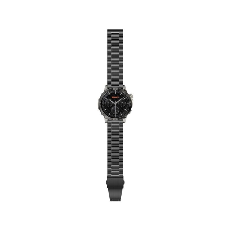 Smartwatch Gravity Grafitowy Pasek + Bransoleta GT46-3