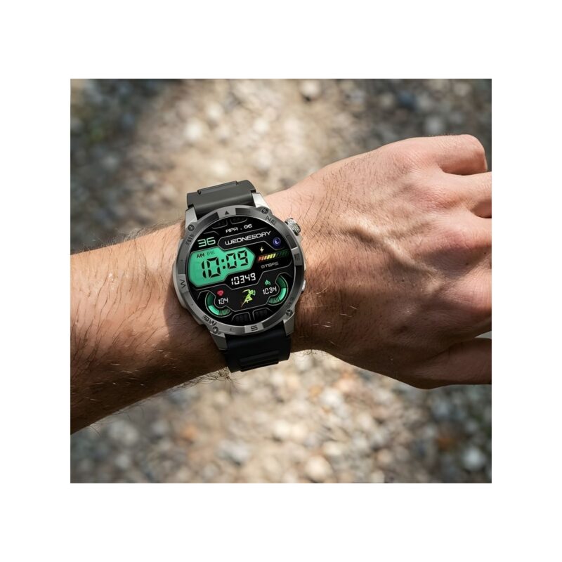 Smartwatch Gravity Grafitowy Pasek + Bransoleta GT46-3