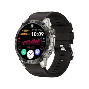 Smartwatch Gravity Grafitowy Pasek + Bransoleta GT46-3