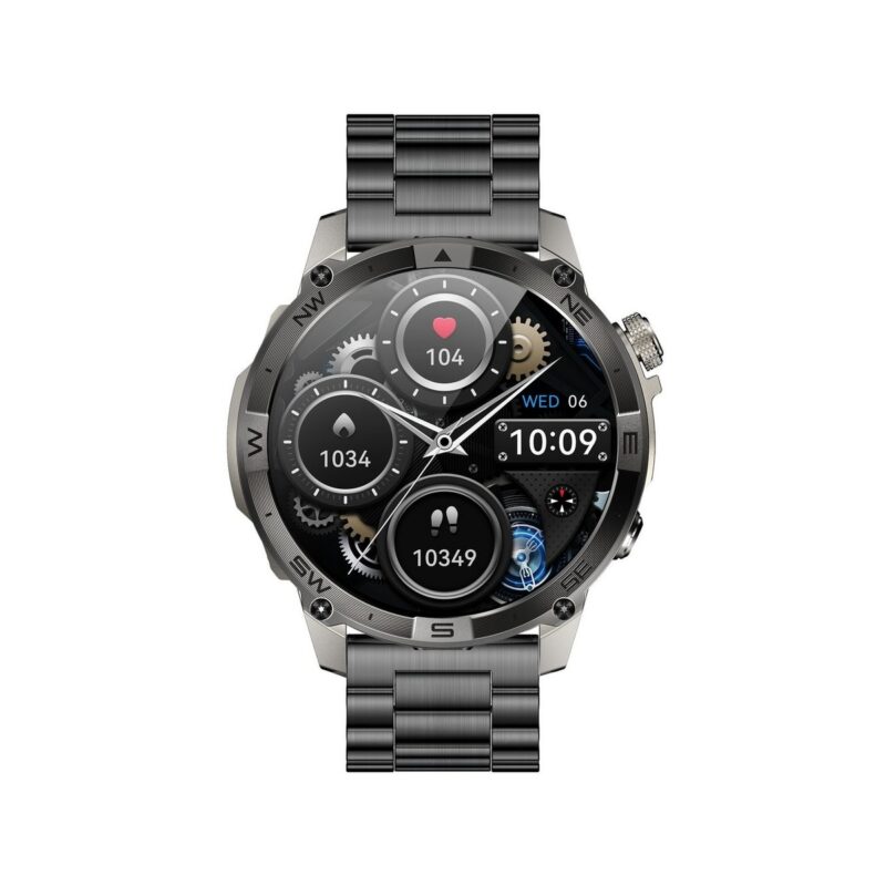 Smartwatch Gravity Grafitowy Pasek + Bransoleta GT46-3