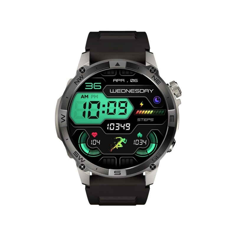 Smartwatch Gravity Grafitowy Pasek + Bransoleta GT46-3