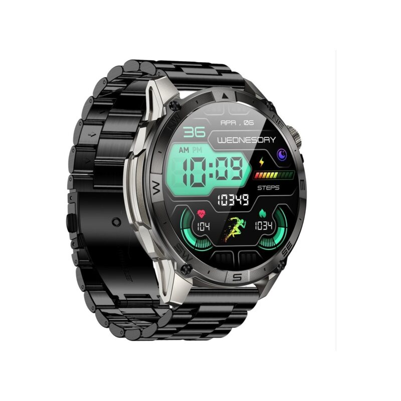 Smartwatch Gravity Grafitowy Pasek + Bransoleta GT46-3