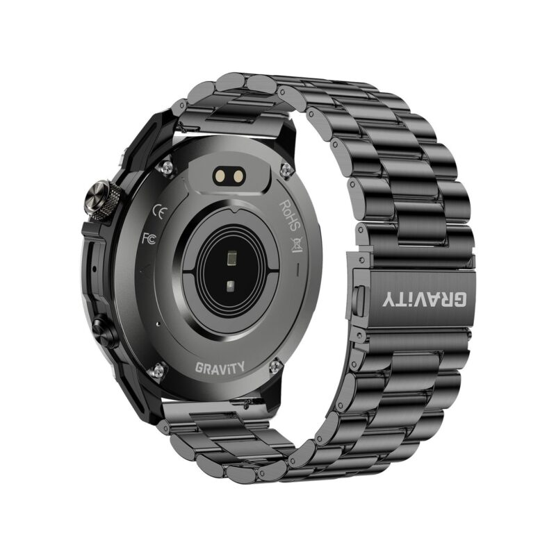 Smartwatch Gravity Czarny Pasek + Bransoleta GT46-4