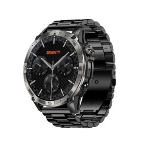 Smartwatch Gravity Czarny Pasek + Bransoleta GT46-4
