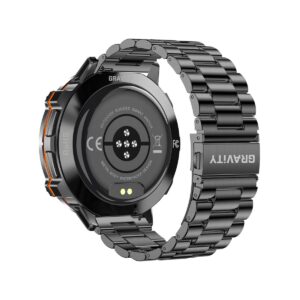 Smartwatch Gravity Czarny Pasek + Bransoleta GT42-1