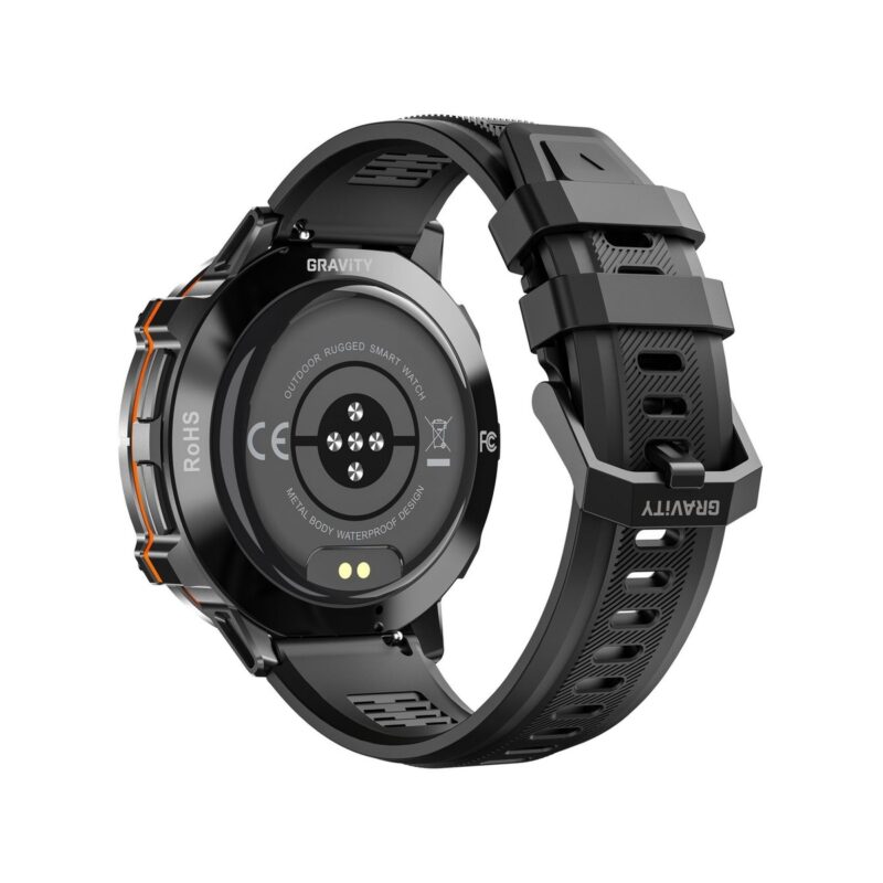 Smartwatch Gravity Czarny Pasek + Bransoleta GT42-1