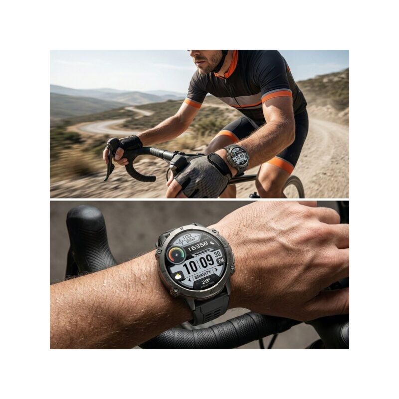 Smartwatch Gravity Czarny Pasek + Bransoleta GT42-1