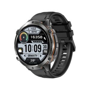 Smartwatch Gravity Czarny Pasek + Bransoleta GT42-1