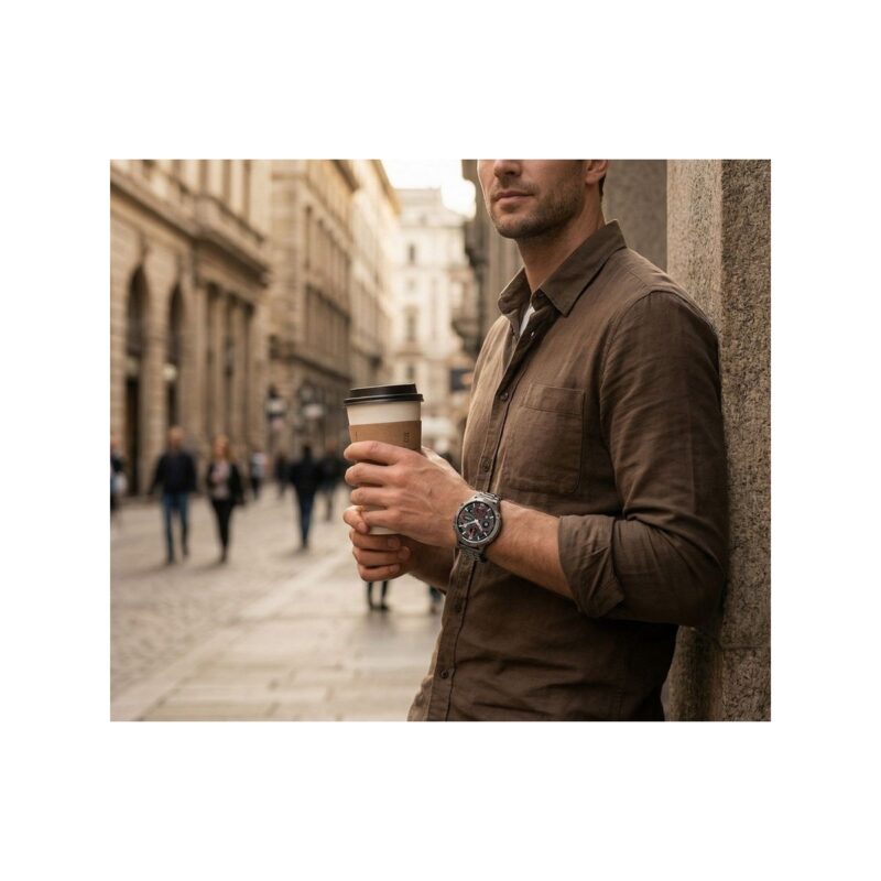 Smartwatch Gravity Czarny Pasek + Bransoleta GT42-2